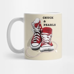 Chuck and Pearls Mug